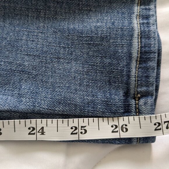 NYDJ Alina Leggings Womens 16 Side Detail Embroidery Denim Ankle Jeans - Picture 15 of 16